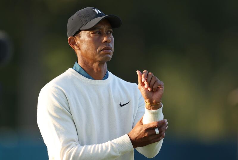 Tiger Woods missed the cut after the second round of the US Open. AFP