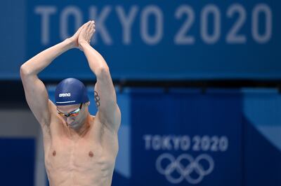 Egyptian swimmer Marwan Aly Elkamash