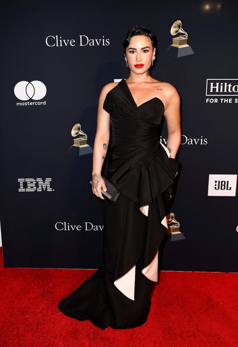 US singer Demi Lovato attends. Getty Images via AFP