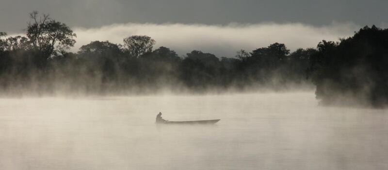 Phil Harwood made the first source-to-sea journey of the 4,700km Congo River in 2012. Now based in Ras Al Khaimah, he plans to canoe through Borneo in June and is seeking sponsorship. Courtesy Phil Harwood