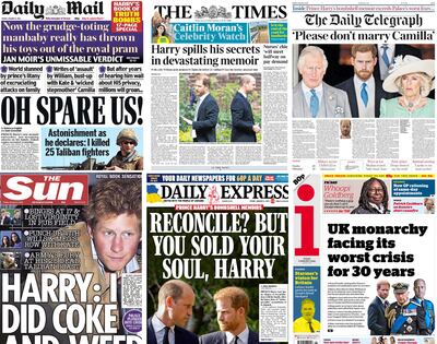 With his memoir, Prince Harry has given members of what used to be known as Fleet Street ad infinitum material to fill their newspapers, websites and TV screens.