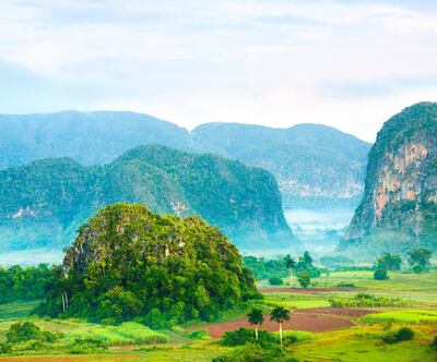 Valle de Vinales National Park in Pinar del Rio province, Cuba.