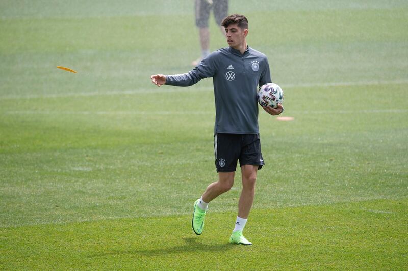 Kai Havertz has joined the squad. Getty