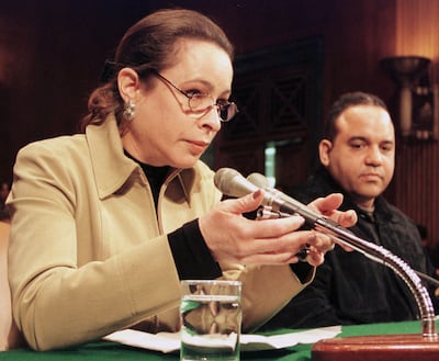 Alina Fernandez, the daughter of Fidel Castro. Reuters 