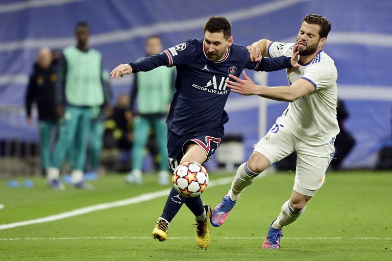 Lionel Messi - 7: Linked up well with Mbappe and Neymar to set up first-half chances. Dinked one of those across goal himself but no teammate was there to finish. Influence and threat fell away as second half wore on until hitting roof of net with late free-kick. AFP