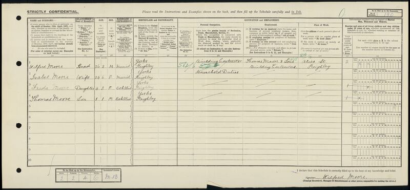 A record for Thomas Moore, better known as Sir Captain Tom, who walked 100 laps of his garden during the pandemic in 2020 and raised £33 million ($44m) for UK health charities. At the time the census, Tom was 1 and living in Keighley, north England. He died on in February 2021, aged 100. PA