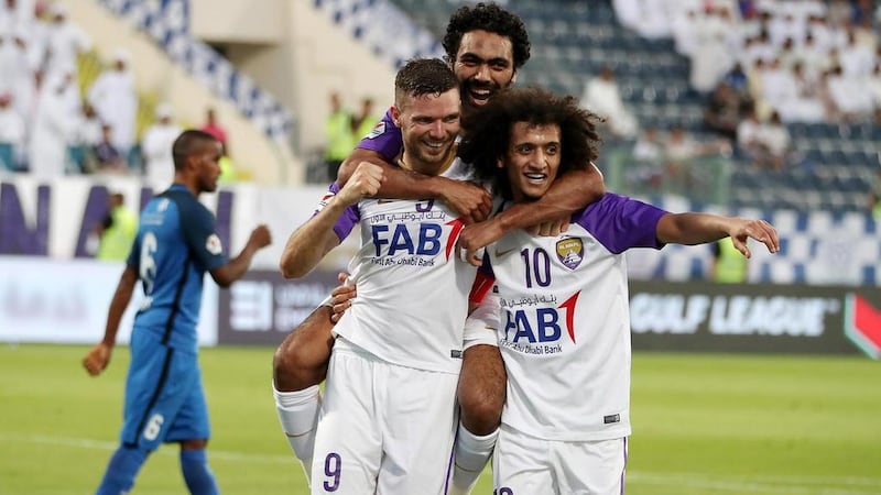 <p>The recently crowned Arabian Gulf League champions Al Ain could be one of the many UAE sports clubs that benefits from a decree from President Sheikh Khalifa to allow expatriate children born in the UAE and those that reside here, as well as foreign men married to Emirati women, to register to play for them and, potentially, the national team. Pawan Singh / The National</p>
