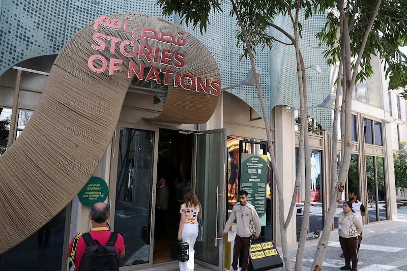 Memorabilia, sculptures, musical instruments and digital presentations from the more than 200 nations that had installations during Expo 2020 are on display at the Stories of Nations pavilion at Expo City in Dubai