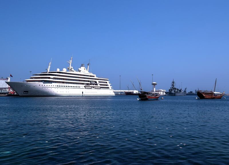 Travellers on MSC's seven-night Middle Eastern voyage can visit the Omani capital. Victor Besa / The National