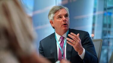 Larry Culp, chairman and chief executive of GE Aerospace, said the company could consider inorganic growth through acquisitions in businesses, such as avionics, if those opportunities arose at the right time. Bloomberg