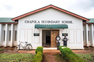 Chapula Secondary School. Courtesy Barry Hayden