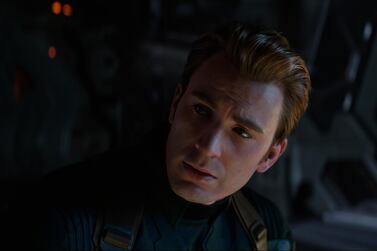 Chris Evans as Captain America in 'Avengers: Endgame'. Courtesy Disney / Marvel Studios 