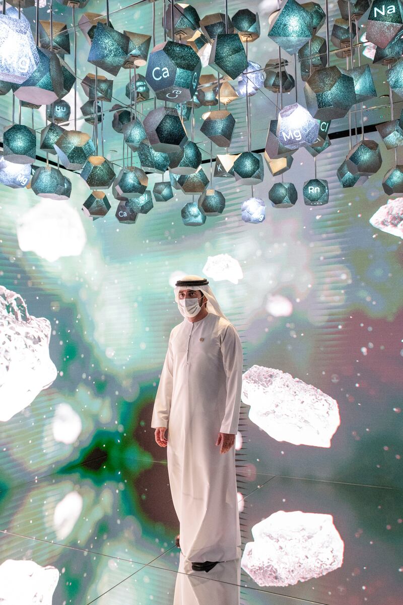 One of the futuristic exhibits at Expo 2020 Dubai. Photo: Dubai Media Office