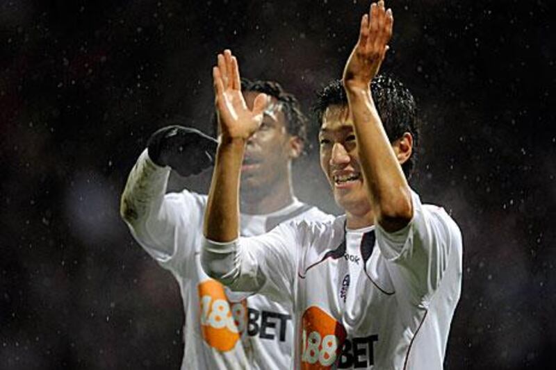 Lee Chung-yong has impressed in Bolton Wanderers' colours since his move from FC Seoul for £2.2 million (Dh12.9m) in 2009. Nigel Roddis / Reuters