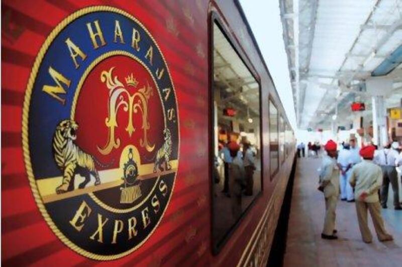 The Maharajas' Express. Photo courtesy of Maharajas' Express.