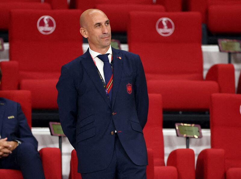 President of the Spanish Football Federation Luis Rubiales has faced a huge backlash. Reuters