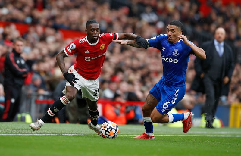 Aaron Wan-Bissaka - 7: Got forward from the start and beautiful cross to Martial after five minutes. Block from a Doucoure shot on 35. Heavily involved in first half. Desperate attempt to get back to stop Townsend’s equaliser and gave possession away on 80 with a poor ball. Reuters