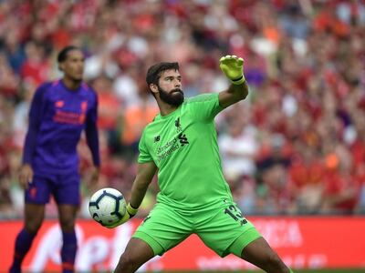 Liverpool hope Alisson will solve a problem area for them in goal. Getty Images