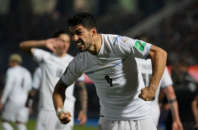 January 27, 2022. Paraguay 0 Uruguay 1 (Suarez 50'): A superb left-footed finish from Luis Suarez earned Uruguay three points and gave their qualification hopes a much-needed boost under new manager Diego Alonso. AP