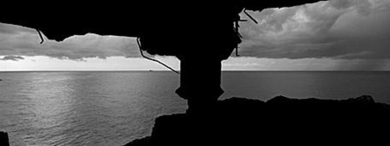 Traces of the fear-filled days during the Second World War can be found in and around Darwin, a tropical city in Australia's Northern Territory. Above, an artillery observation post.