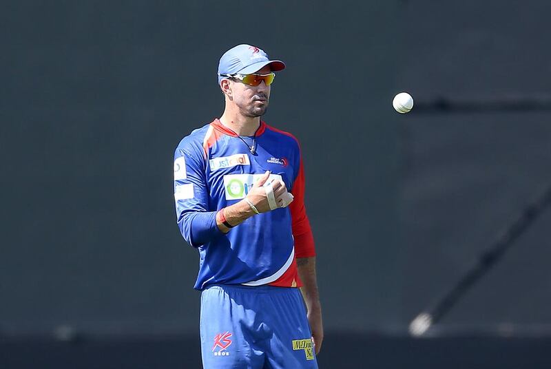 Kevin Pietersen before an IPL match in Sharjah on April 27, 2014. Pawan Singh / The National