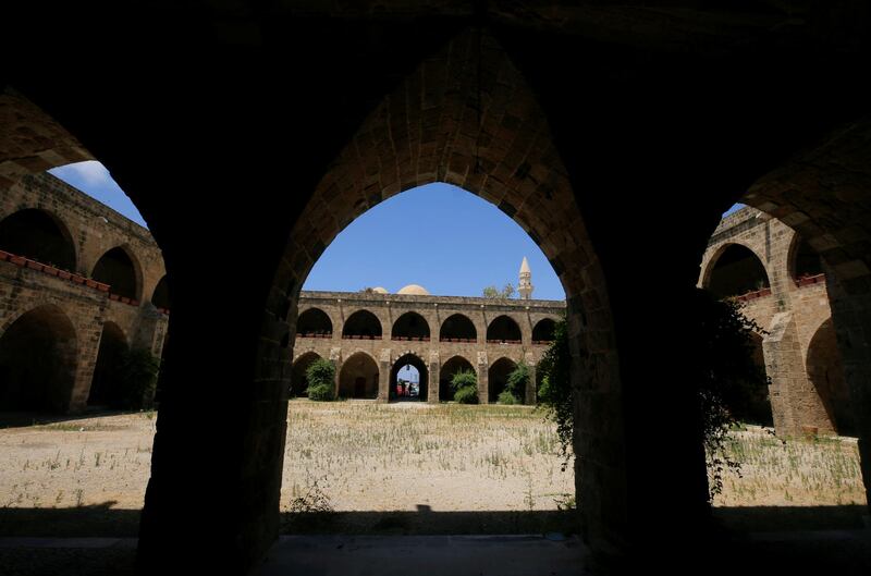 A general view shows the closed Khan Al Franj,, in the port city of Sidon, Lebanon. Reuters