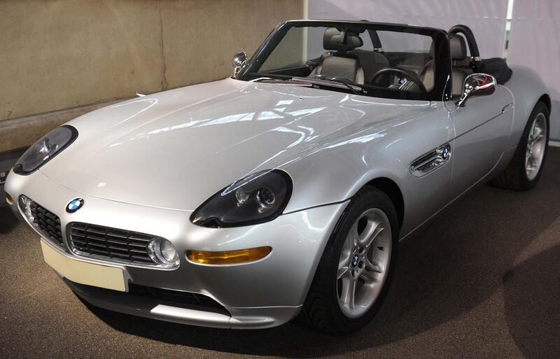 The New ' Bond In Motion' Exhibition At The National Motor Museum. The Bmw Z8 The James Bond Film The World Is Not Enough 1999. REX Shutterstock