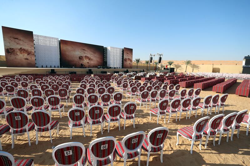 There’s an expansive majlis seating at the main stage where live shows will take place