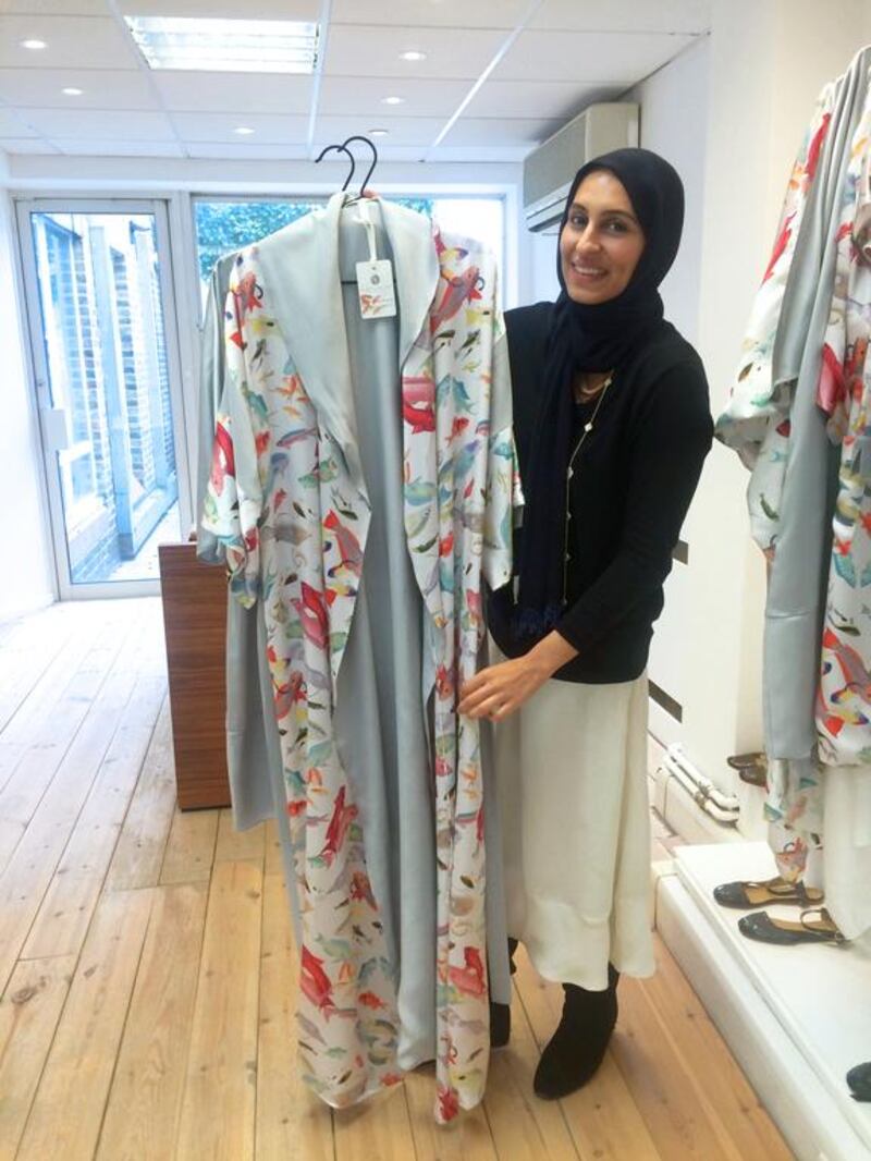 Romanna Bint-Abubaker at her Chelsea-based shop Haute Elan. Simon Dawson / Bloomberg