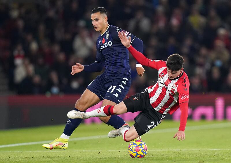 Anwar El Ghazi:5 - El Ghazi was fortunate to stay on the pitch, receiving an early yellow card before making a risky challenge and then diving in the penalty area. He struggled to track back and help defend at times. PA