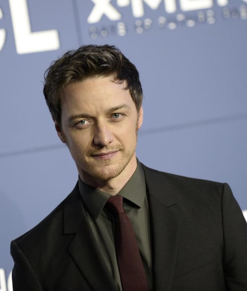 Actor James McAvoy at the premiere. Andrew Gombert / EPA