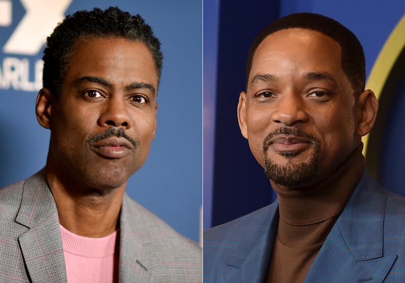 Chris Rock's mother has spoken out following Will Smith's Oscars slap. Photo: AP