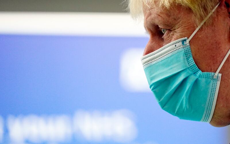 On Monday Britain's Prime Minister Boris Johnson visited a Covid-19 vaccination hub at Stoke Mandeville Stadium in Aylesbury, north-west of London. The following day the UK reported a record 218,000 new coronavirus cases. AFP