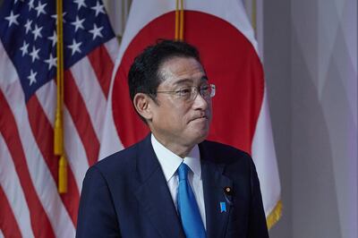 Prime Minister of Japan Fumio Kishida announced the border updates while in New York. AP