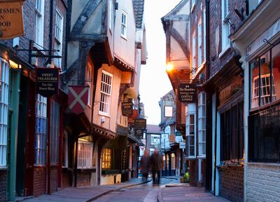 A handout photo of The Shambles, York, Yorkshire, England, UK (Britain on View / VisitBritain)