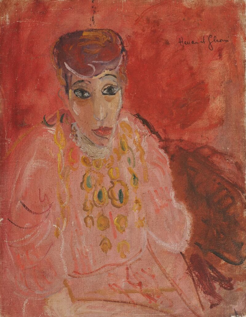 'Houria', circa 1950, by Hassan El Glaoui. Private collection of the artist