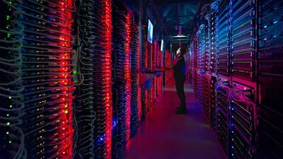 Web services provider OVHcloud's data centre near Montreal in Canada. AFP