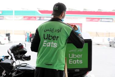 Uber Eats has announced it will cease operating in the UAE. Pawan Singh/The National