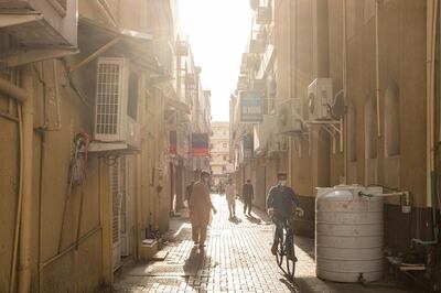 Mohamed Somji photographed Bur Dubai in May when movement was limited. Mohamed Somji