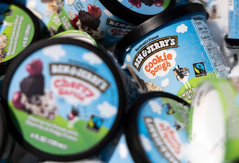 Although it sells only a limited quantity of ice cream in Israeli settlements, Unilever’s 2000 purchase of the company has placed it at the centre of a US political maelstrom. Getty