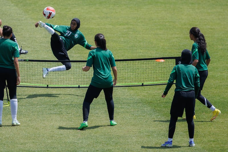 According to the Saudi Arabian Football Federation, 195,000 girls aged between 5 and 15 play sport on a weekly basis.