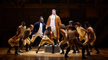 The musical tells the story of American founding father Alexander Hamilton. Photo: Hamilton International Tour