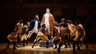 The musical tells the story of American founding father Alexander Hamilton. Photo: Hamilton International Tour