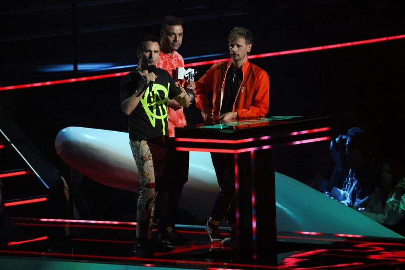 Muse won the award for Best Rock. Reuters