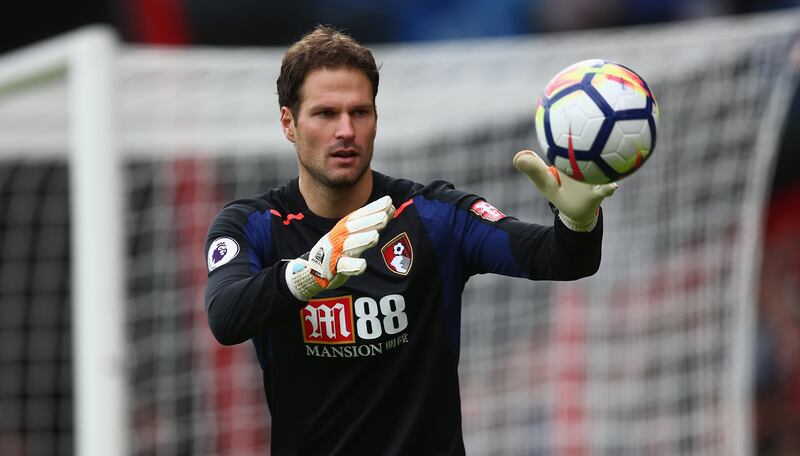 SUBS: Asmir Begovic of Bosnia and Bournemouth. Steve Bardens / Getty Images