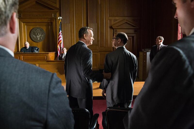 Tom Hanks and Mark Rylance in Bridge of Spies. Courtesy 20th Century Fox