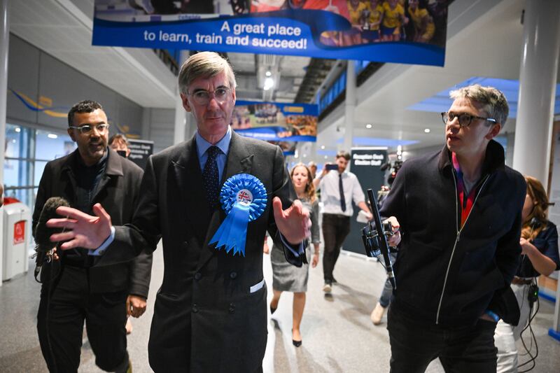 Brexiteer Jacob Rees-Mogg has also been defeated. Getty Images