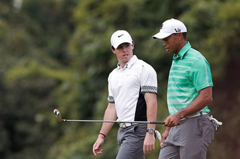 Rory McIlroy and Tiger Woods live not far from where the Honda Classic will be held this year. Lintao Zhang / Getty Images