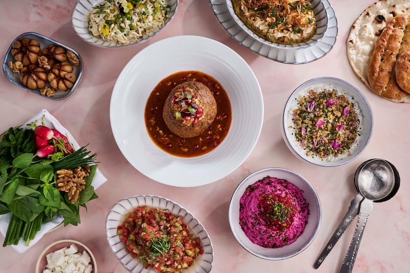 Ariana's Persian Kitchen serves a variety of dips and mezze, each executed with finesse and authenticity. Photo: Ariana's Persian Kitchen