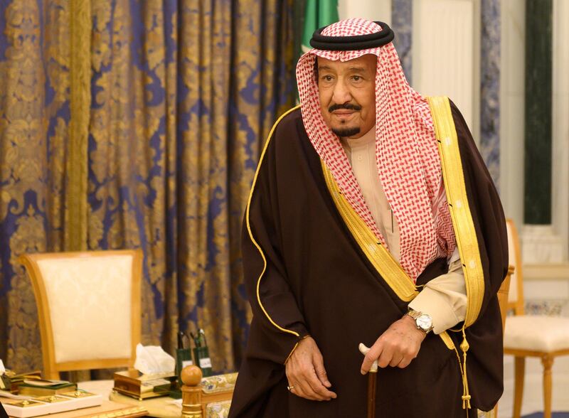 FILE PHOTO: Saudi Arabia's King Salman bin Abdulaziz is pictured in Riyadh, Saudi Arabia January 14, 2019. Andrew Caballero-Reynolds/Pool via REUTERS/File Photo